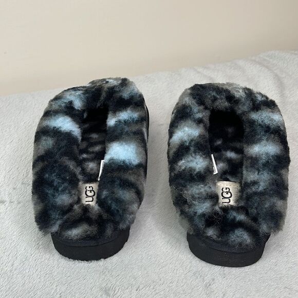 UGG CLUGGETTE LEOPARD SLIPPERS - Picture 5 of 10